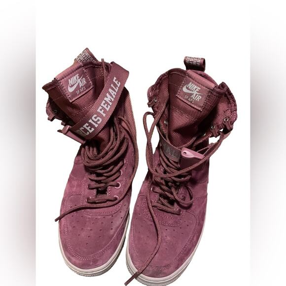 Nike Air Force 1 SF AF1 Force Is Female Women's High Top Shoe Size 7.5 - Picture 5 of 7